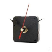 Classic Quartz Clock Parts Watch Movement Mechanism Black Metal Repair Kit Home Decor Silent Scannin