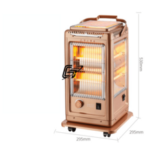 5방 전기 난로 히터 오면 전열 바비큐형, 샴페인 금정 4관럭셔리 바베큐 타입