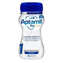 Aptamil 압타밀 어드벤스드 퍼스트 인팬트 밀크 리퀴드 200ml x4팩
