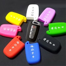 DW55E278 꾸밈 에쿠스 자차 인테리어 제네시스 용품 베라크루즈 소나타 스마트키 아반뗴 I30 구형 익스테리어 소품 튜닝 이쁜 디자인 쿠페 아반떼 멋진 MD 차량 HD 프리미엄 용 실리콘 4버튼 자동차 케이스 폴딩키 깔끔한 예쁜 카웨어 YF, R 현대키링/화이트