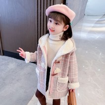 레드호호 여아겨울코트 후드기모점퍼 키즈겨울 떡볶이코트