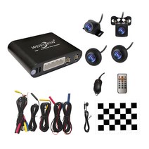 토레스 어라운드뷰 서라운드뷰 자동차 차량 WEIVISION-360 도 파노라마 시스템 전체 라운드 뷰 주차 DVR 녹화 주변 4 채널 공중 8G U 메모리, 협력사