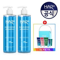 다다익선 최대 5%할인 헤어플러스 아쿠아 본드 수분샴푸 500ml 2개+ 기초케어키트