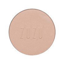 ZUZU LUXE 듀얼 파우더 파운데이션 리필 0.32 온스 프레스드 미네랄 파우더 중간 온도에서 풀 커버리지 자연스러운 마무리. 자연 파라벤 프리 비건 글루텐 프리, D-24 Refill