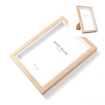 탁상용액자 5x7 네추럴 POP꽂이 액자사진 아크릴표지판 디자인액자 이젤보드 액자이젤 앤틱사진액자 액자스탠드