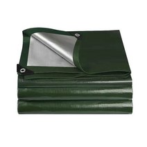 방수시트 옥상방수 지붕방수시트 투명방수 야외 정원 방수 천 방수포 차양 그늘 범선 트럭 바, green silver+2x1m