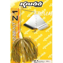카키 버즈베이트 Z-1 38oz 001 Chartreuse lime