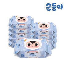 순둥이 [순둥이]그린에디션(새해) 물티슈 캡형 80매 10팩 (wRaC-01)