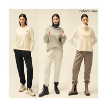 [노앙] 크루 22FW 여성 조거팬츠 3종