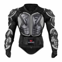 보호갑옷 스포츠 오토바이 바이크 보호 갑옷 세트 wosawe 성인 장비 유령 경주 승마 대 스노우 보드 스키 스케이트 motocross chest back armor, 블랙 재킷 02, m