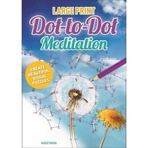 Large Print Dot-To-Dot Meditation Paperback, Sirius Entertainment