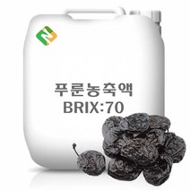 푸룬농축액 20kg, 단품, 상세페이지 참조