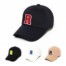 빅 R 자수 볼캡