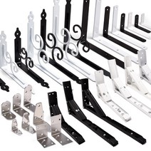 다용도 선반대 접이식선반대 선반받침 브라켓 지지대 받침대 철제선반 벽 까치발 꺽쇠, H13 다용도 선반대 블랙, 3단(800×285)