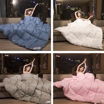 독일 블루멍 프리미엄 구스다운이불 솜털 95% 깃털5% 호텔 침구 3000g 4000g 5000g 봄 가을 겨울 한파용 구스다운 거위털 100% 간절기 구스 이불, 화이트