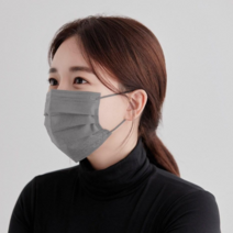 2박스 대형 고래마스크/ 연약한 피부에 부드러운 국내원단, [고래] 그레이 2박스 (대형)
