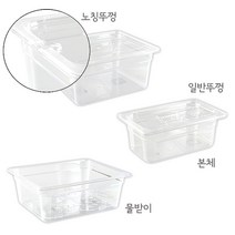 PC밧드 모음 밧트 바트 뚜껑 드레인 투명 국내생산, 2인치 본체(65mm)