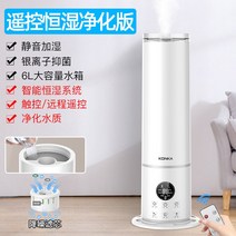 가정용 가습기 원룸 촉촉 무선 자연식 초음파식 가열식 복합식 USB 에어워셔, 03 흰색 리모컨 습도 정화 버전