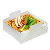 5p 10p 무인쇄 일회용 종이용기+뚜껑 라면용기 캠핑용 하이라이트 인덕션 라면 직화 전자렌지 종이냄비, 종이냄비+뚜껑 2인용 5p