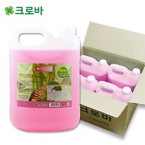 크로바 퓨톨 물비누 거품비누 4L 핸드워시 손세정제 리필, 4개