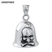 할리 부품 개조 악세사리 Skull Eagle 오토바이 벨 스테인레스 스틸 쿨 바이커 가드 벨 할리 인디언 치프, 01 Skull Style