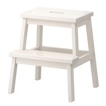 IK2690 이케아 BEKVAM 베크벰 스텝스툴 화이트 50cm, IK2690스텝스툴, 안전포장