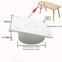 가구 다리에 4 개/ 다리 장착 플레이트 기울어 진 금속 소파 첨부 파일 소파의자에 복구, A