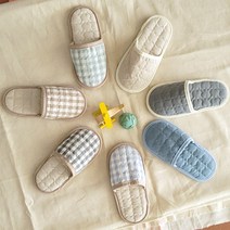 층간소음 워셔블 키즈 거실화, 체크, 민트