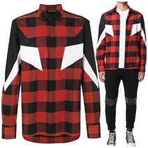 닐바렛 체크 셔츠 PBCM746C F013C 1495