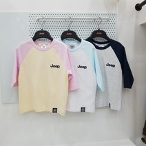 지프키즈 키즈7부라글란티셔츠KO2TSU022