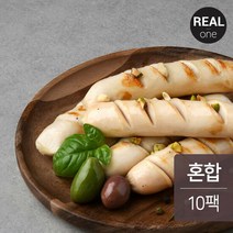[랭킹닭컴] 리얼원 닭가슴살 소시지 혼합 100gx10팩(1kg), 단품