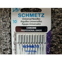 Schmetz 재봉틀 미싱 Needles, Universal Chrome_100/16