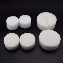 2050pcs 흙 수경 스폰지 보육 씨앗 심기 메쉬 그물 원예 도구 심은 야채 재배 시스템, no32 50개