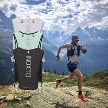 트레일러닝조끼 마라톤조끼 트레일러닝백 소형 등산배낭 등산가방 자전거배낭 등산조끼 자전거백팩, 지퍼형, FREE, 민트