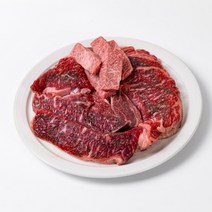 1++ 투플한우 모듬세트 800g 등심 새우살 살치살 채끝살 앞치마살 설깃머리살 삼각살 보섭살, 1++한우 프리미엄 모듬(800g)