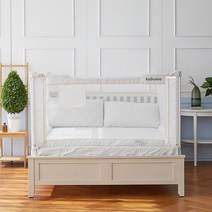 쿨두 슬라이딩 침대가드, H85_150cm 화이트