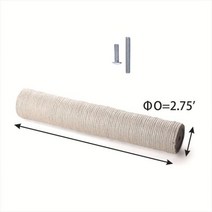 DIY 고양이 스크래칭 포스트 교체 포스트 나무 타워 가구 새끼 스크래치 폴 M8 나사 액세서리, Height 30cm, Sisal column