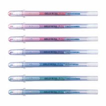 사쿠라 겔리롤 스타더스트 12색/보석펜/데코펜/꾸미기, 724 Purple-Star