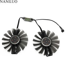 GAINWARD Palit GeForce GTX 1060 슈퍼 제트 스 GPU 쿨러 용 90MM 팬 게인워드 지포스 GTX1060 그래픽 카드 교체 부품, [02] WHITE