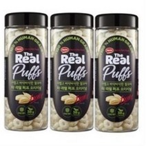 하림 펫푸드 더리얼 퍼프 오리지널 강아지 간식 38g, 현미 쌀과자, 3개입