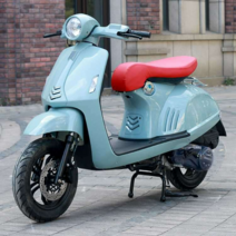 125CC EFI 스쿠터 오토바이 연료 시골 출퇴근용, 크림색