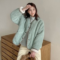 코코블랑 로이드 양털 리버시블 점퍼