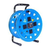 전선 권취기 케이블 감기 포설기 연장선 차박 회전대, 상세이페이지 참고, 금속 50m