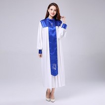 성가대복 성가대가운 찬양 현대 의류 크리스찬 교회 합창단 성자 의상 여성 성직자 가운 시 클래스 서비스 수녀 노래 AliExpress, design 6+XXXL