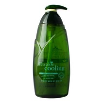 로제 에코 알로에 헤어 샴푸/린스/트리트먼트/컨디셔너/바디워시/바디로션, 로제 알로에 헤어 쿨링 샴푸 760ml, 1개