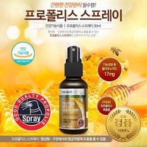 캐나다 직수입 프로폴리스 추출물 원액 스프레이 식약처 인증 항산화 구강 건강