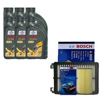 쏘렌토 MQ4 디젤 훅스 타이탄 플렉스 5 0W20(6L)/C5/C6 엔진오일세트 0371-3020, 6000ml
