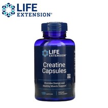 라이프익스텐션 크레아틴 모노하이드레이트 Creatine monohydrate 120캡슐