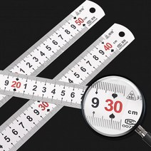 문구류 철자 30cm스틸자 자 재단자 쇠자 재단자 강 철자 점선자 자 구부러지는자 10cm자, 단품, 단품