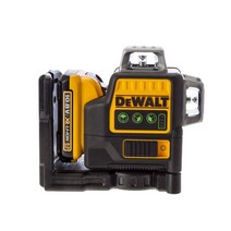 디월트 10.8V 그린 레이저 레벨기 DCE089D1G 수평선 수직선 360도 측정